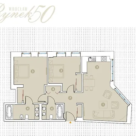 As - Grand Designer Loft 90m2 Rynek 505 * 弗罗茨瓦夫